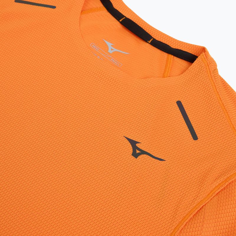 Men's running top Mizuno Tech Light DAF tangelo 3