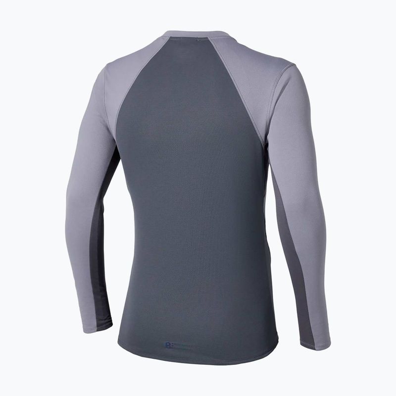 Men's running longsleeve Mizuno Tech Thermal Charge quiksilver 2