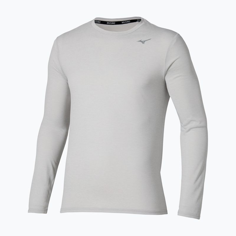 Men's Mizuno Core Impulse Tee vapor silver running longsleeve