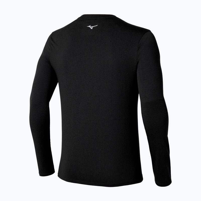 Men's running longsleeve Mizuno Core Impulse Tee black 2