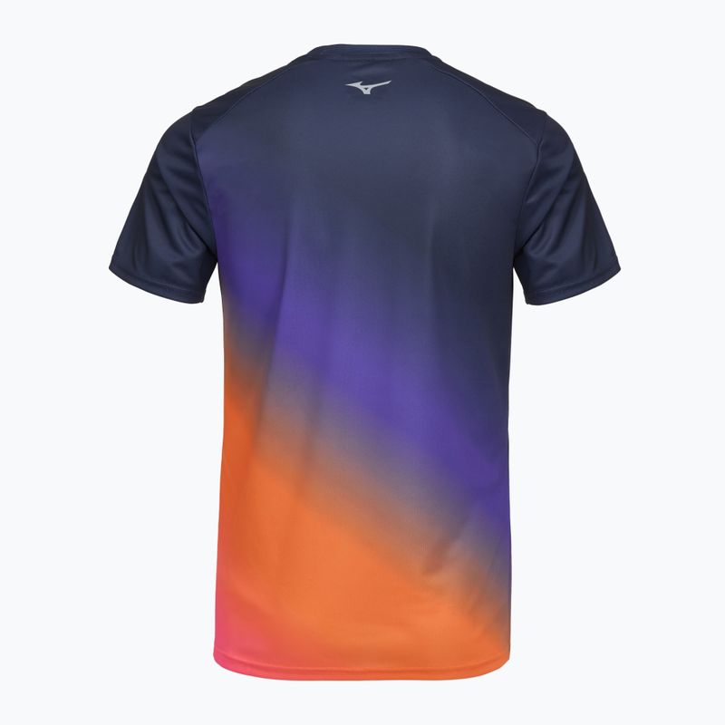 Men's running shirt Mizuno Summer Pack QD Tee yuuyake 2