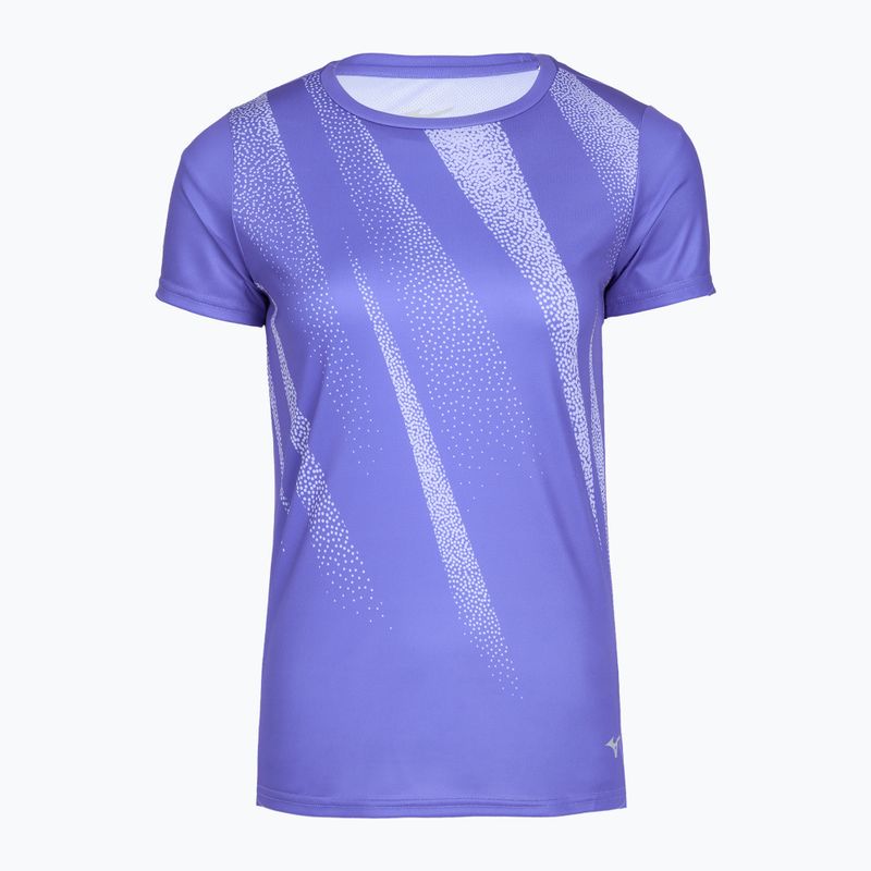 Women's running shirt Mizuno Core Graphic Tee iris bloom
