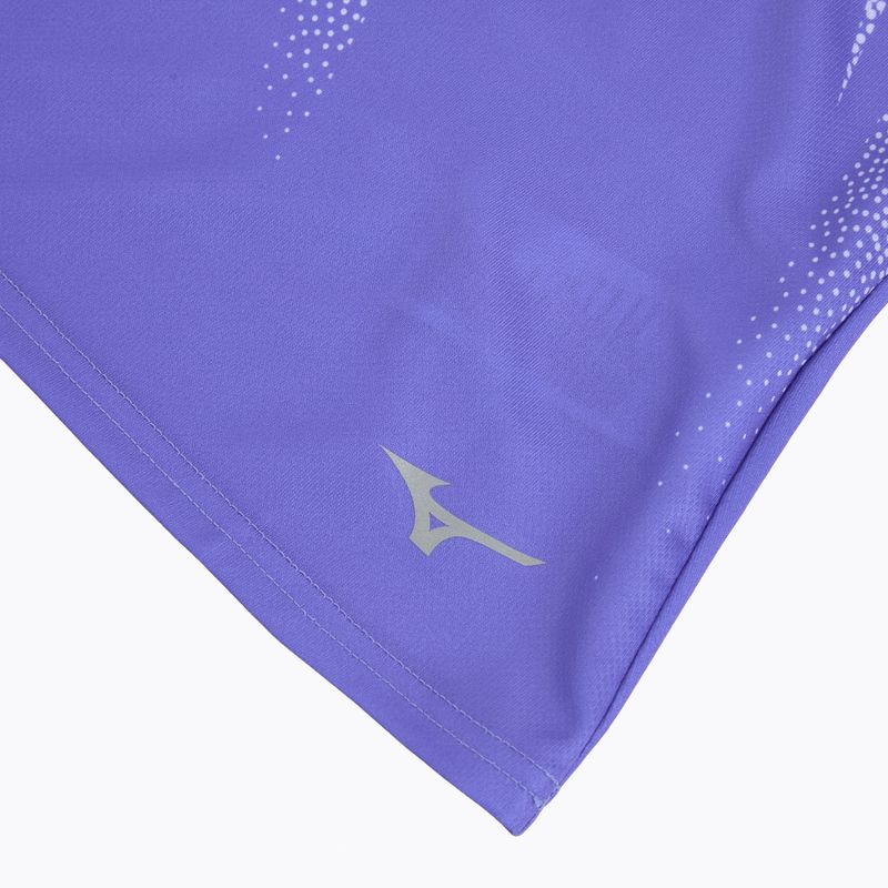 Women's running shirt Mizuno Core Graphic Tee iris bloom 4