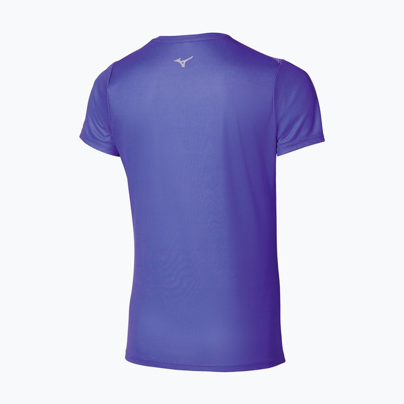 Women's running shirt Mizuno Core Graphic Tee iris bloom 2