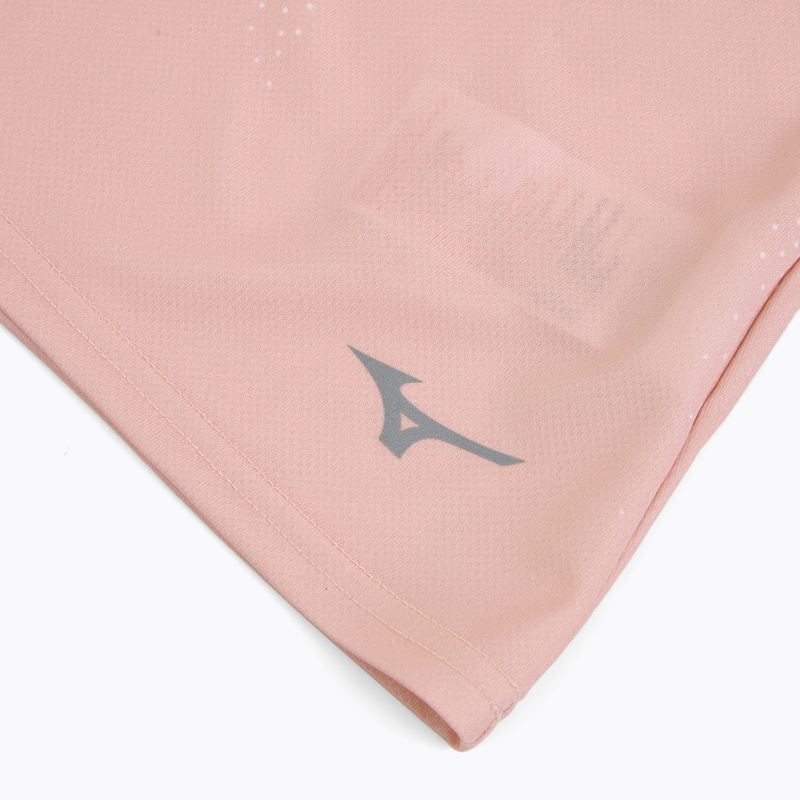 Women's running shirt Mizuno Core Graphic Tee bleached mauve 4