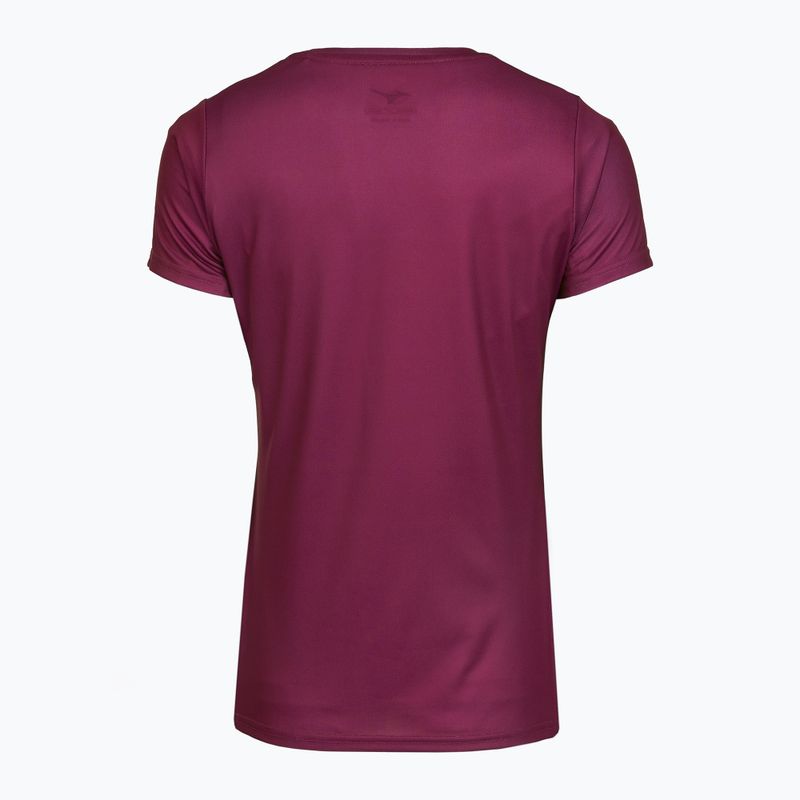Women's running top Mizuno Core Graphic Tee dark purple 2