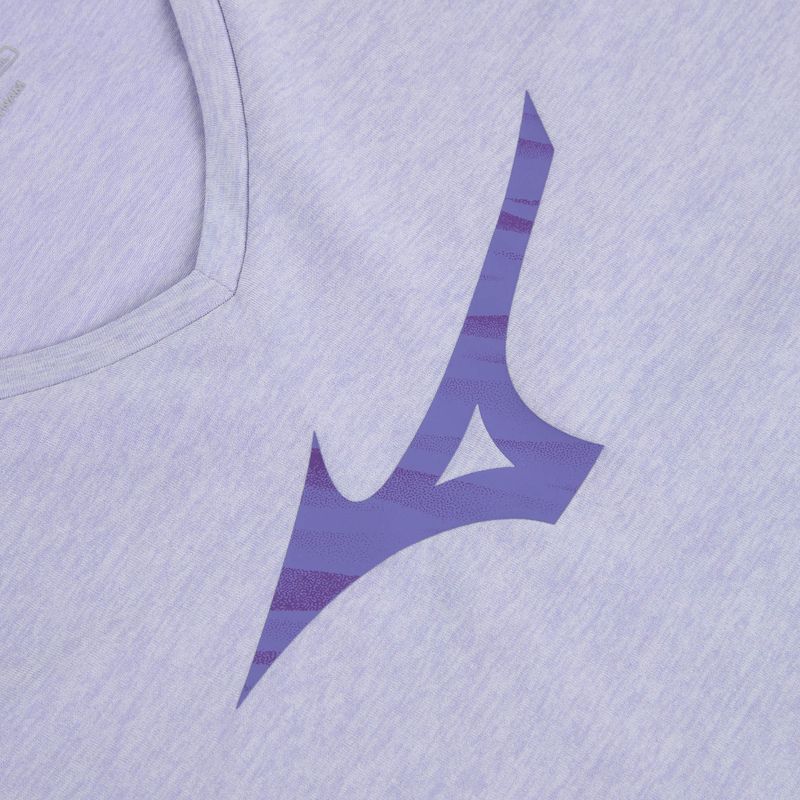 Women's running shirt Mizuno Core Runbird Tee icelandic blue 3