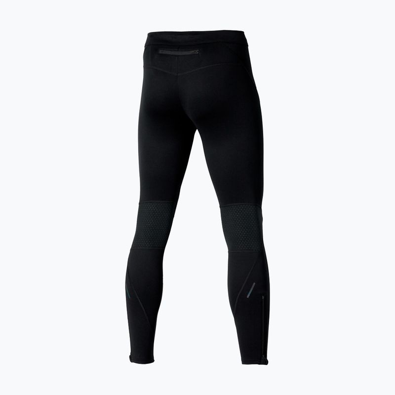 Men's running leggings Mizuno Trail Multipocket Long black 4