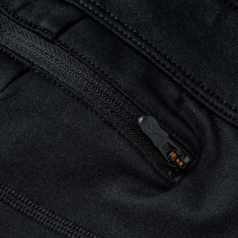 Men's running leggings Mizuno Trail Multipocket Long black 6