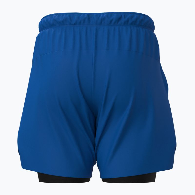 Men's Mizuno Core 7.5 2IN1 running shorts princess blue 2