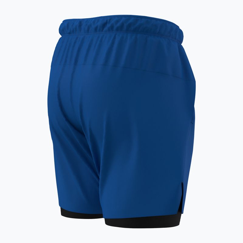 Men's Mizuno Core 7.5 2IN1 running shorts princess blue 4