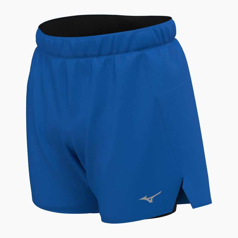 Men's Mizuno Core 5.5" 2IN1 running shorts princess blue 3