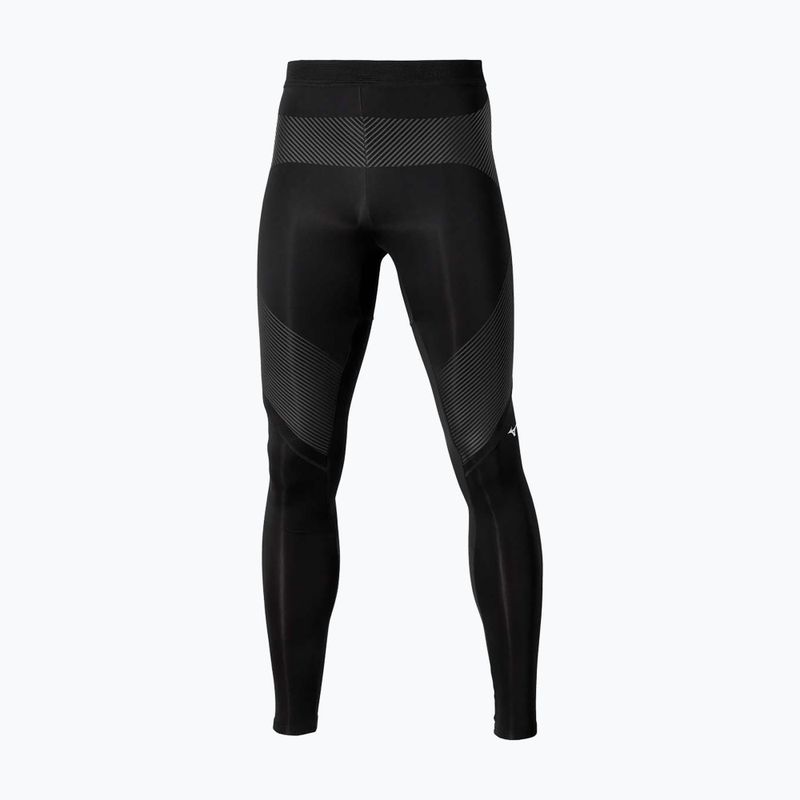 Men's running leggings Mizuno Tech Biogear Sonic Long black 3