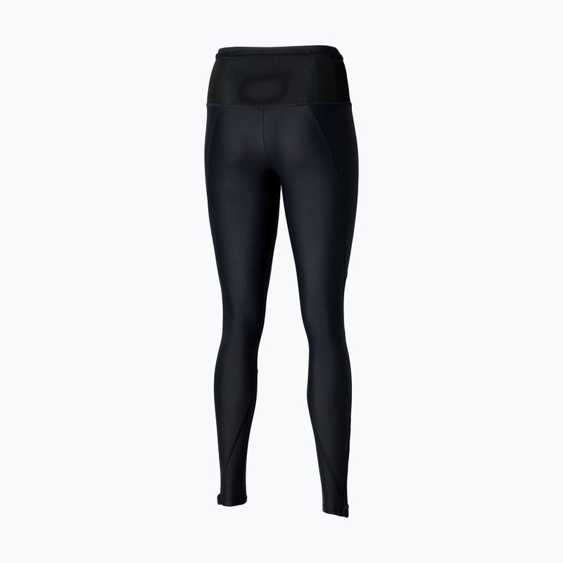 Women's running leggings Mizuno Trail Multipocket Long black 2