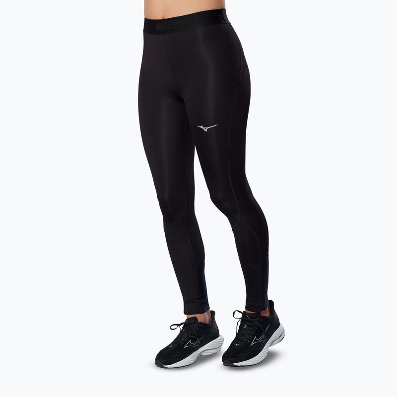 Women's running leggings Mizuno Core Impulse Long black
