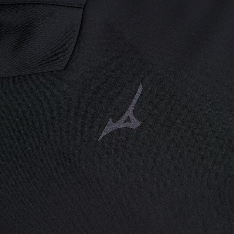 Women's running sweatshirt Mizuno Active Warm Hooded black 3