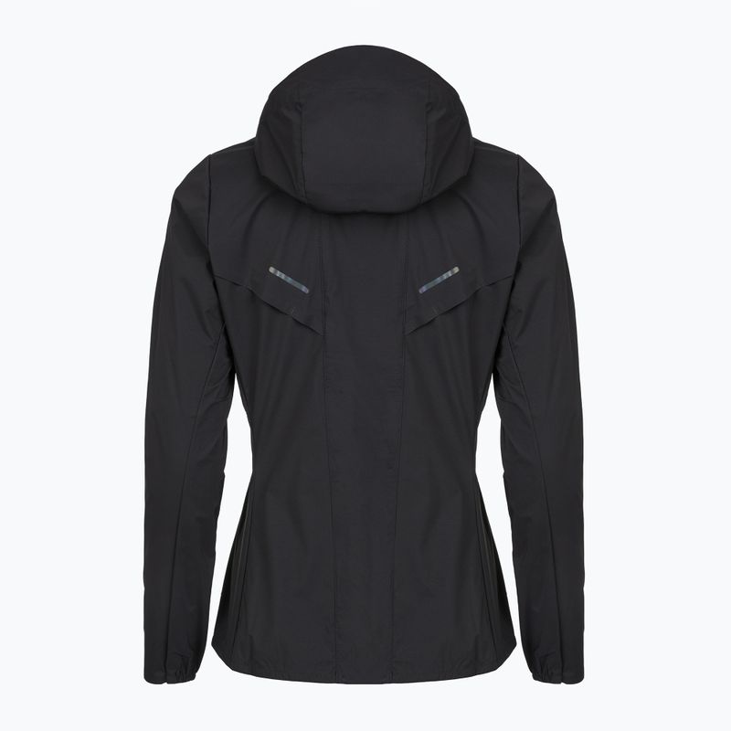 Women's running jacket Mizuno Tech Thermal Charge Hooded black 2