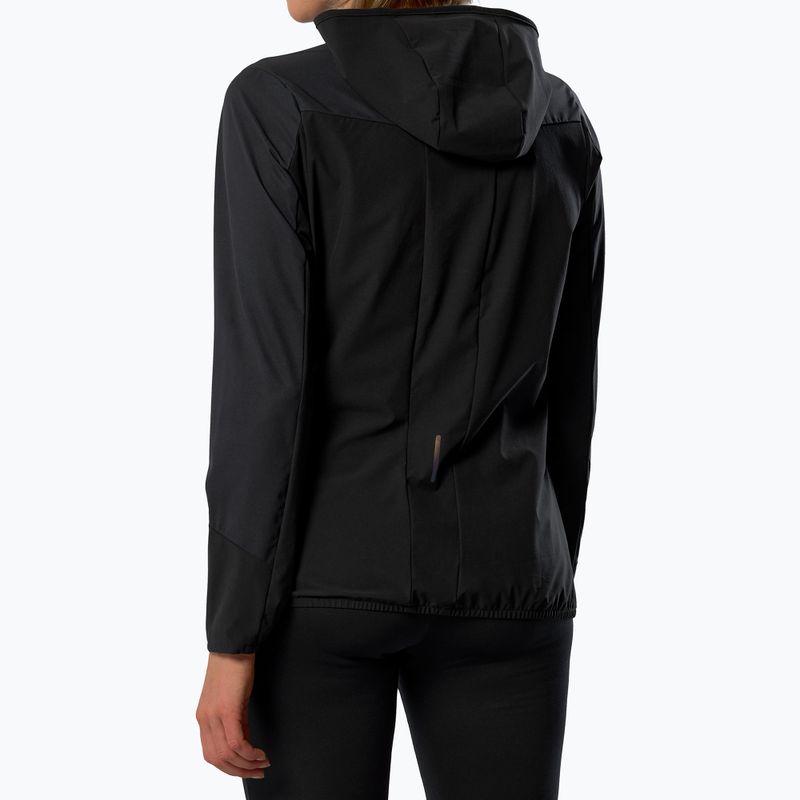 Women's running jacket Mizuno Active Alpha Hodded black 3