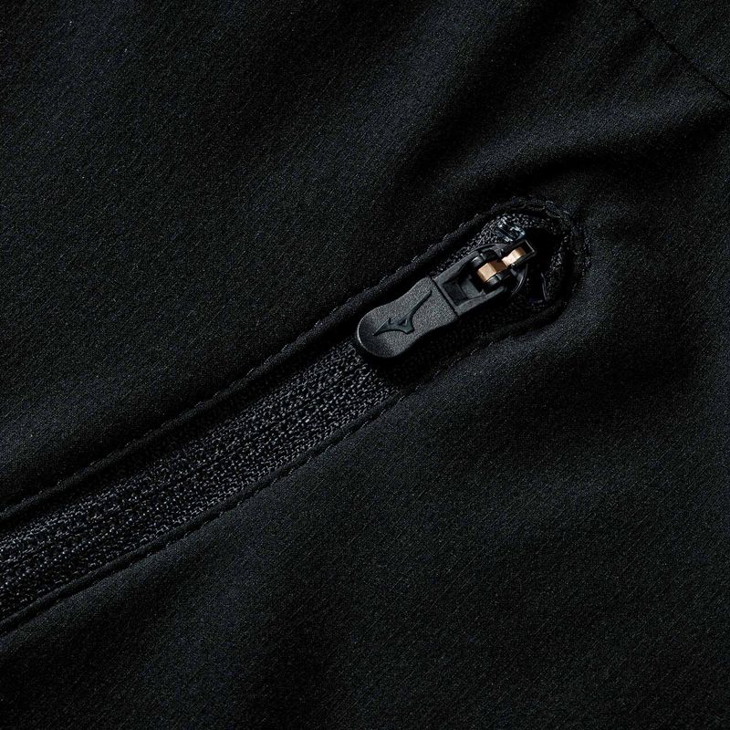 Women's running jacket Mizuno Active Alpha Hodded black 8