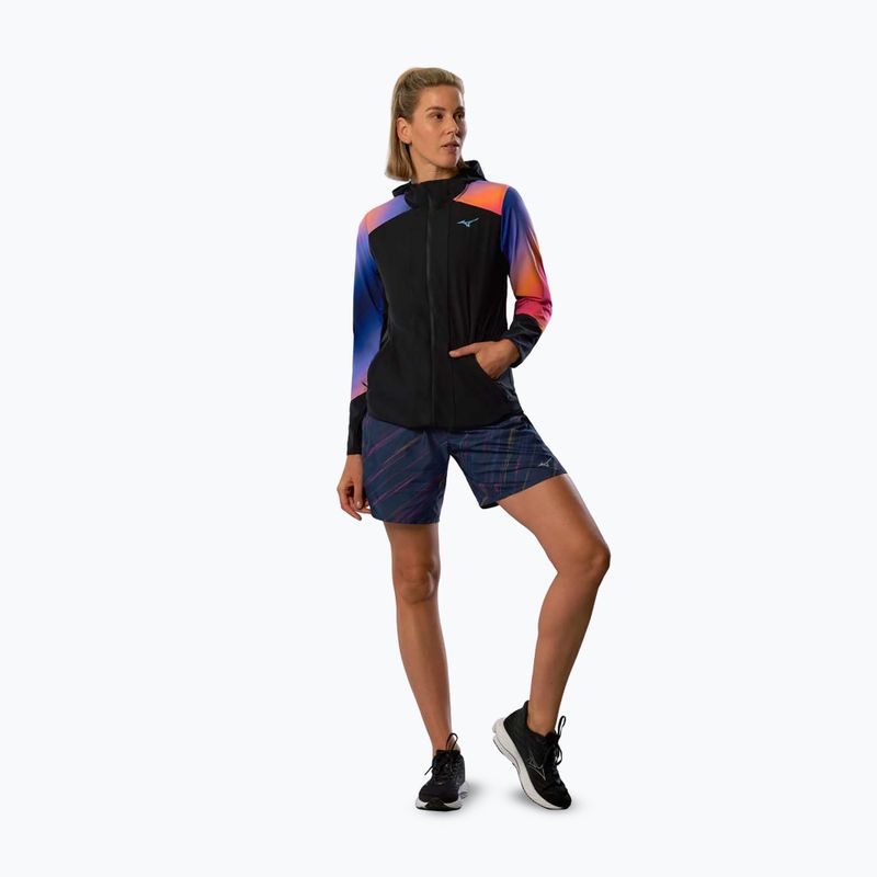 Women's running jacket Mizuno Active Alpha Hodded yuuyake 2