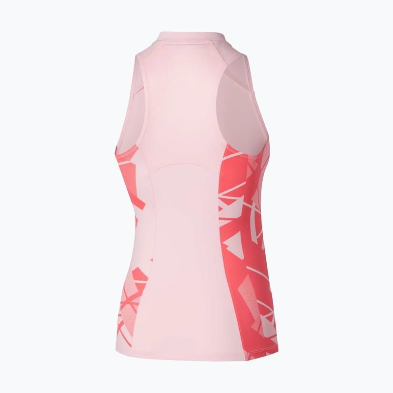 Women's tennis shirt Mizuno Daybreakers Printed barely pink 2