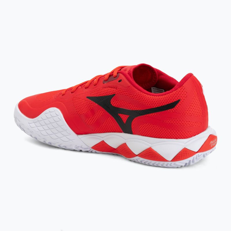 Tennis shoes Mizuno Wave Enforce Tour 2 CC fiery red/white/sun-dried toma 3