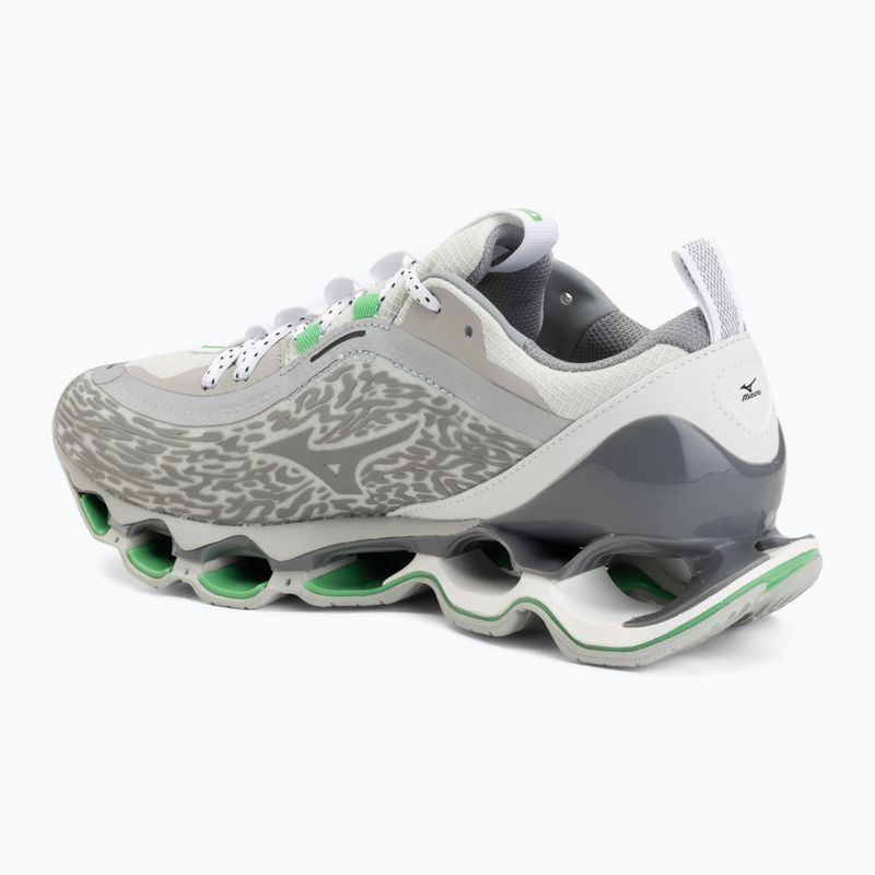 Shoes Mizuno Wave Prophecy 13.2 harbor mist/black/vibrant green 3