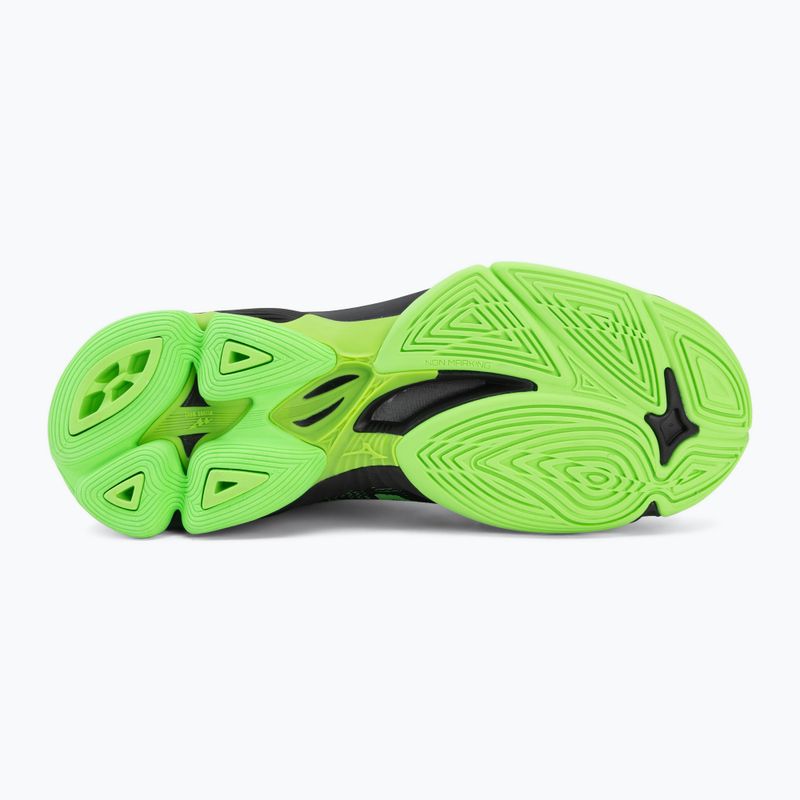 Volleyball shoes Mizuno Wave Lightning Pro black/gloving apple/mandarin orange 4