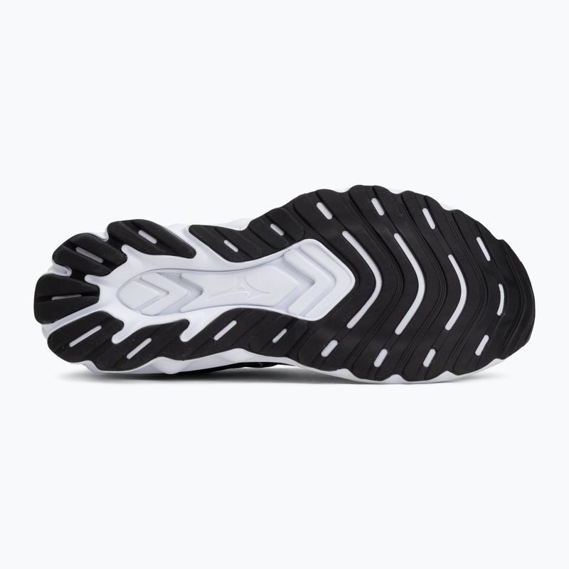 Men's running shoes Mizuno Wave Skyrise 7 black/white/iron gate 4