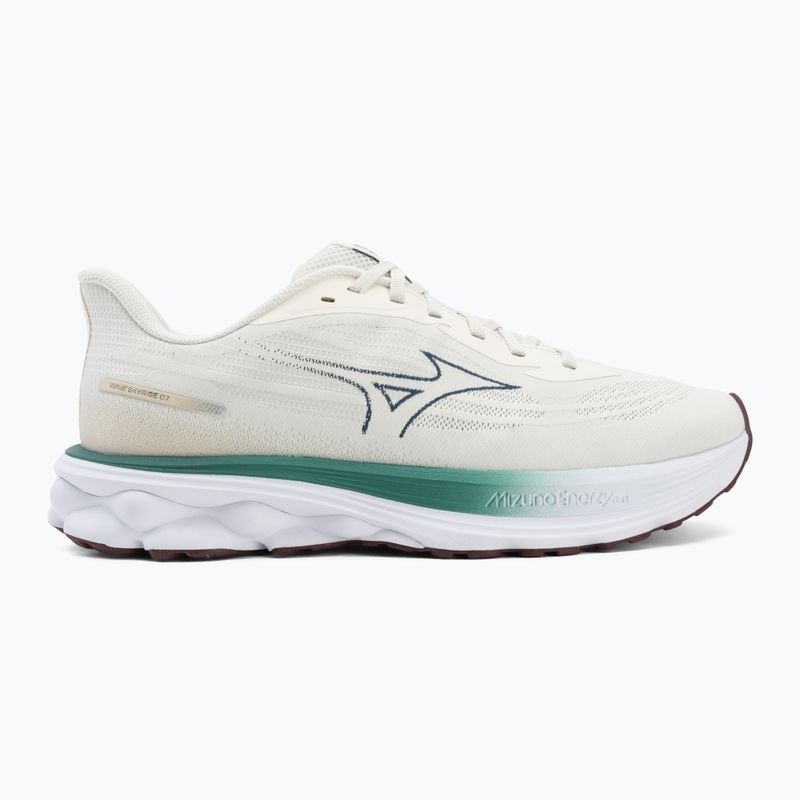 Men's running shoes Mizuno Wave Skyrise 7 snow white/north sea/summer sand 2