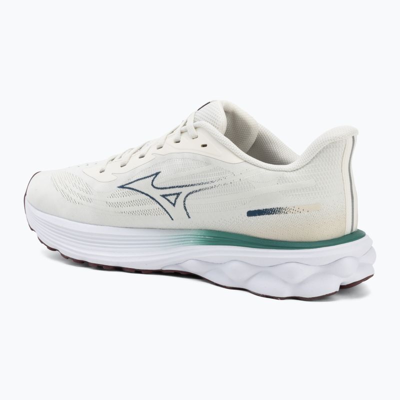 Men's running shoes Mizuno Wave Skyrise 7 snow white/north sea/summer sand 3