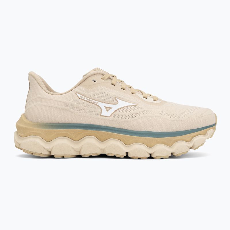 Men's running shoes Mizuno Wave Horizon 9 pale khaki/white/curds&whey 2