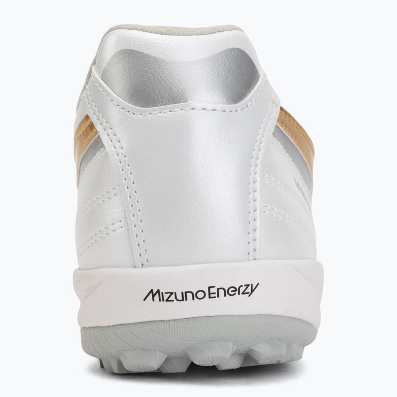 Football boots Mizuno Morelia Sala Pro TF white/football gold/galaxy silver 6