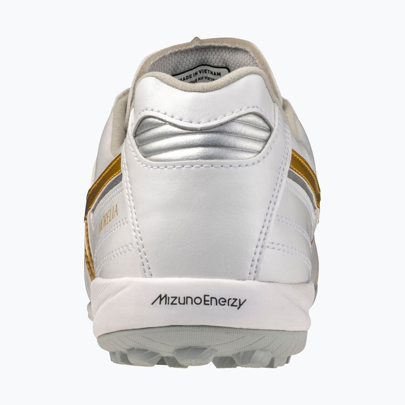 Football boots Mizuno Morelia Sala Elite TF white/football gold/galaxy silver 3