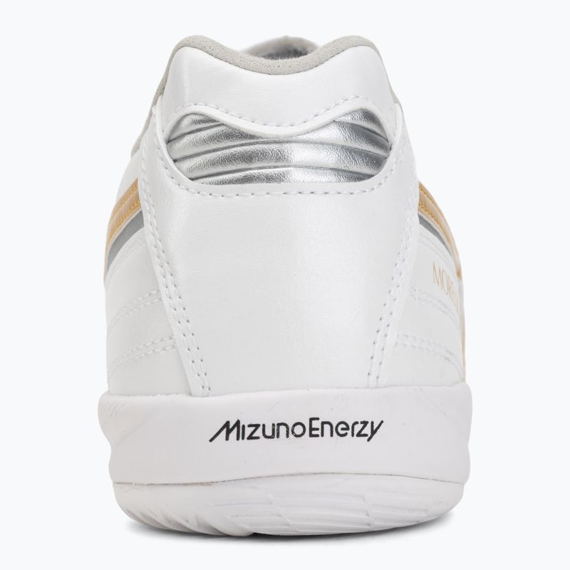Football boots Mizuno Morelia Sala Elite IN white/football gold/galaxy sil 6