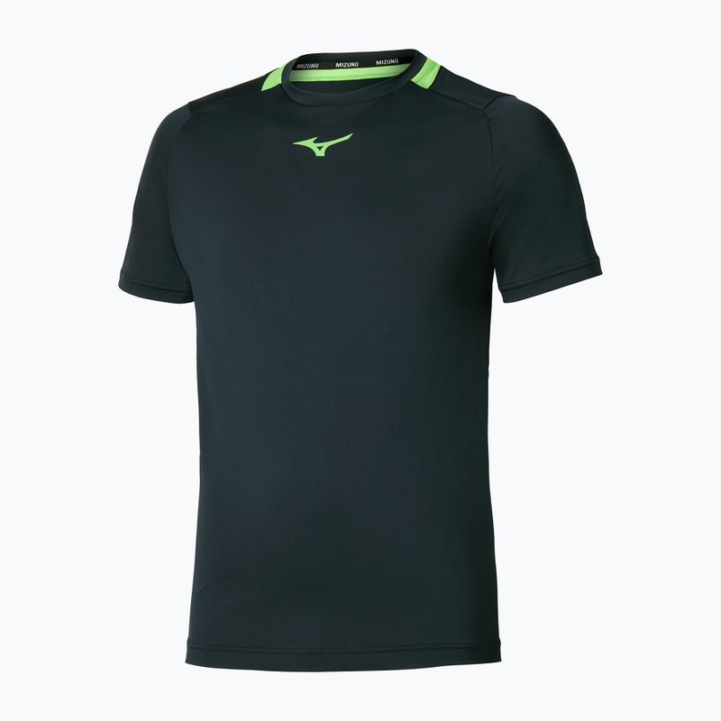 Men's tennis shirt Mizuno 62GAA001 Tee black 2