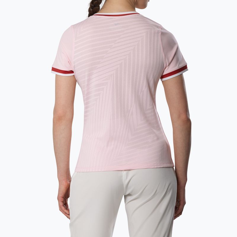 Women's tennis shirt Mizuno Stargazer Tee pinkesque 2