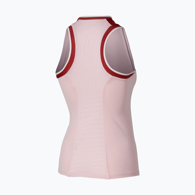 Women's tennis shirt Mizuno Stargazer Tank Top pinkesque 2