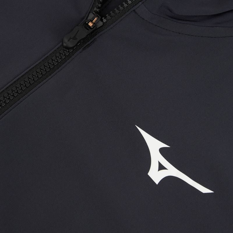 Men's tennis jacket Mizuno Frontier Shadow black 3