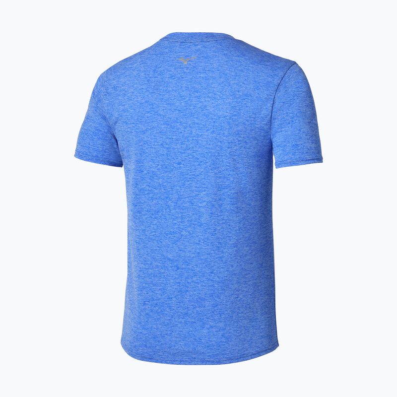 Men's running top Mizuno Impulse Core Tee dazzling blue 2