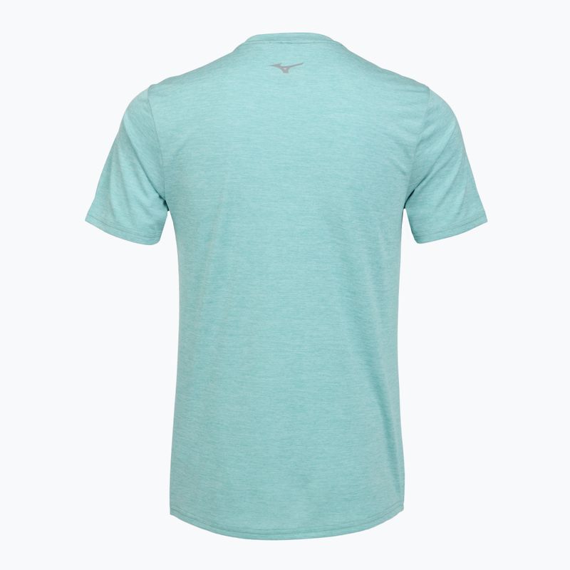 Men's running top Mizuno Impulse Core Tee aquifer 2