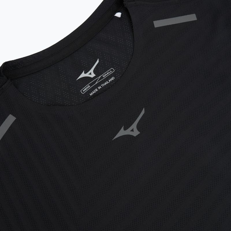 Men's running top Mizuno Tech Light Tee black 3