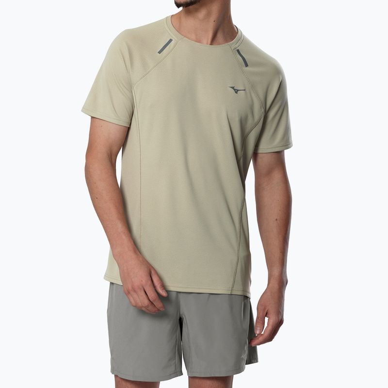 Men's running top Mizuno Active DryAeroFlow Tee elm