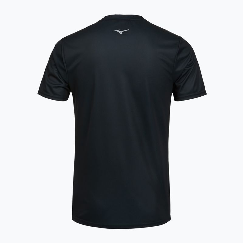 Men's running top Mizuno Core Graphic Tee black 2