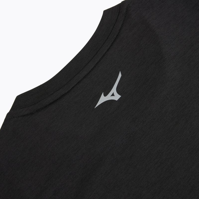 Men's running shirt Mizuno Core Run Short Sleeve Tee black 4