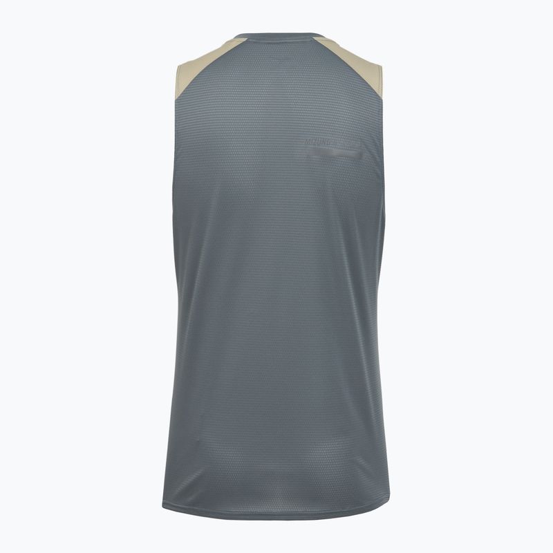 Men's running top Mizuno Active DryAeroFlow Graphic Tank Top lava smoke 2