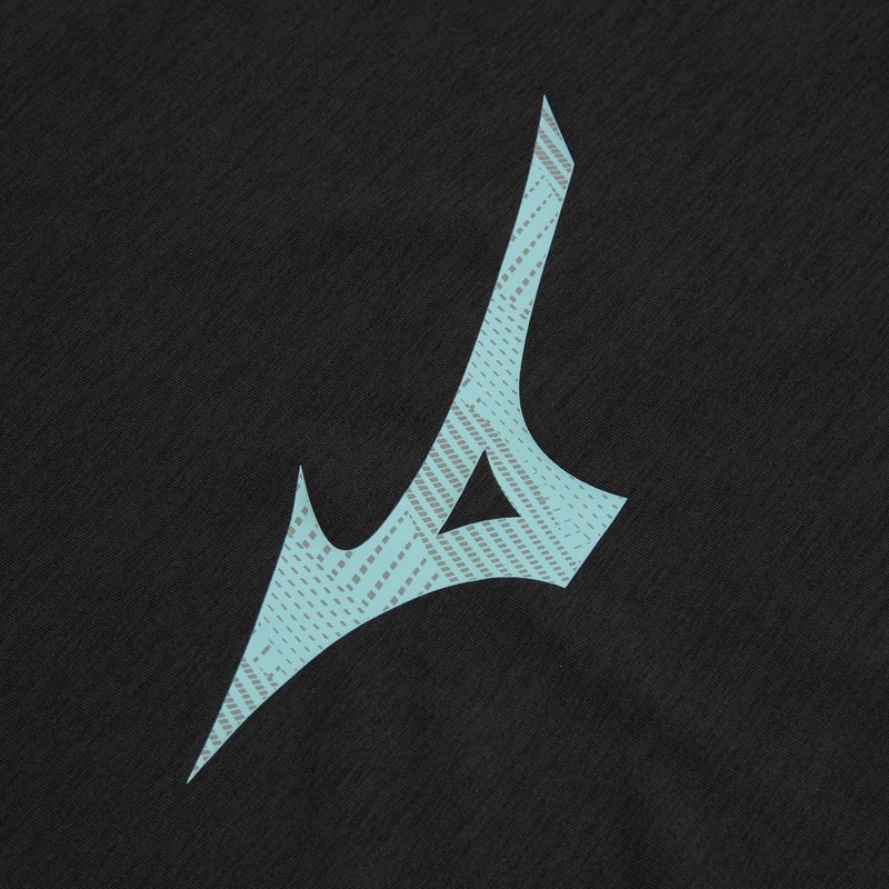 Men's running top Mizuno Core Runbird Tee black 3