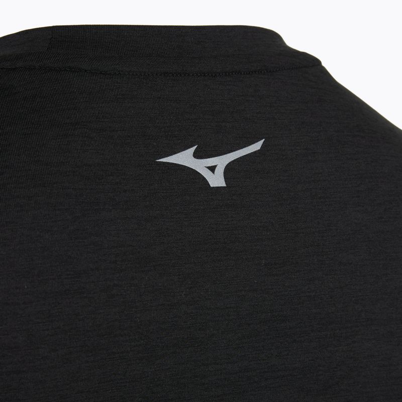 Men's running top Mizuno Core Runbird Tee black 4