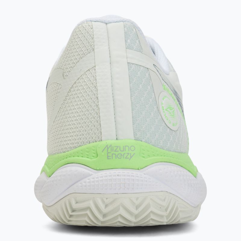 Women's padel shoes Mizuno Wave Enforce Court Padel phantom green/white/glowing ap 6