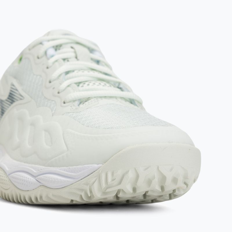 Women's padel shoes Mizuno Wave Enforce Court Padel phantom green/white/glowing ap 7